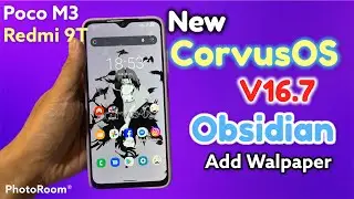 Corvus OS v16.7 Obsidian - Official | Android 11 - Poco M3/Redmi 9T