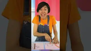 Christina dibujó una mariposa  #123andres #cancionesdivertidas #musicainfantil  #shortsvideo #shorts