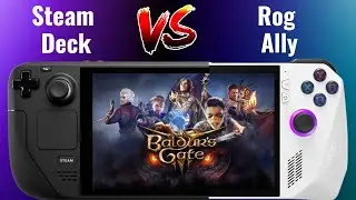 Baldur's Gate 3 | Steam Deck Vs Rog Ally Ryzen Z1 Extreme