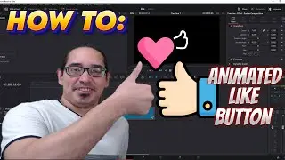 How To: Animated Like Button In Davinci Resolve 17