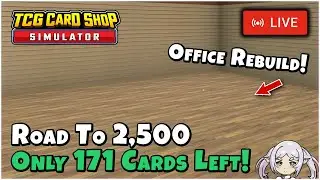 LIVE! - Rebuild & Card Hunting Stream! - TCG Card Shop Simulator