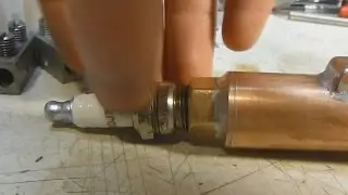 Part 2. Making Internal Combustion Engine, No Machine Shop - Cylinder Head and Spark Plug