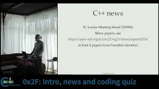 StockholmCpp 0x2F: Intro, infos and a Coding Quiz