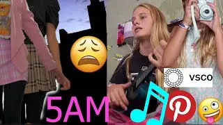 Comparing morning routines w/ Kaitlin! (Stressed vs Chill)