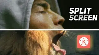 Creative Split screen video effect in kinemaster | tutorial