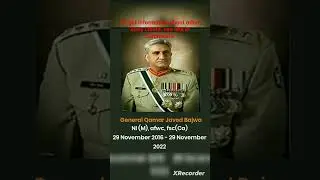 General Bajwa | Ex Army Chief Pakistan | Pakarmy #pakarmy #generalbajwa #cssprep