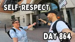 Self-respect struggle on my Free hug adventure - Day 864