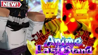 MY LUCKIEST UPDATE YET IN ROBLOX ANIME LAST STAND!