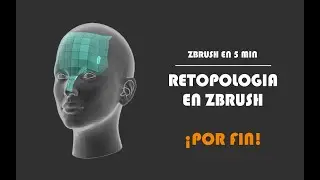 Zbrush 2021 en 5 min #75 Como hacer retopología en Zbrush 2021