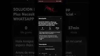 INSTALA WHATSAPP PLUS DE NUEVO 2024 SOLUCION 