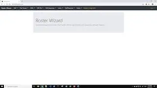 Roster Wizard