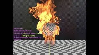 Eddy For Nuke - Default example: Sparse Fire [nk download]