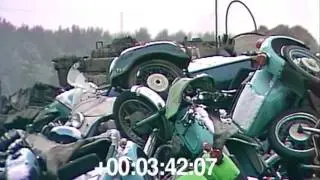Припять  Захоронение автотранспорта  1986