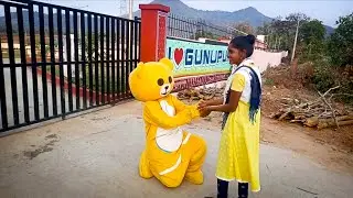 Teddy Bear Pranks | Public Irritating People | @thebindasteddy6447