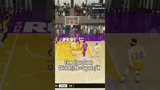 HOW TO GET PUTBACK DUNKS NBA2K24✅‼️ 