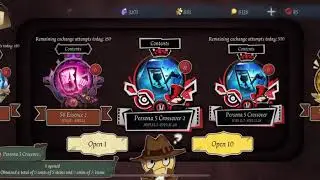 Identity V Persona 5 part 2 - 107 Essence Opening