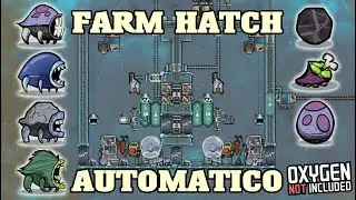 MEGA FARM HATCH AUTOMATICO | Oxygen Not Included | Tutorial Guia Español