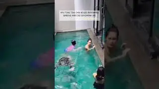 Ayu Ting Ting dan Bilqis Berenang Bareng Sekompak Ini