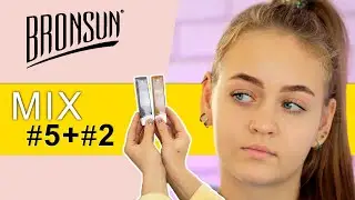 Bronsun краска для бровей бронсан микс 5+2 для окрашивания холодных светлых бровей. Triumf
