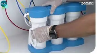Монтаж зворотного осмосу Ecosoft P’URE AquaCalcium