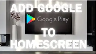 How to Add Google Playstore to Home Screen