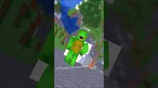 HELP Mikey Climb Mountain - MAIZEN Minecraft Animation 
