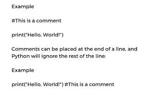 Multiline Comments in Python