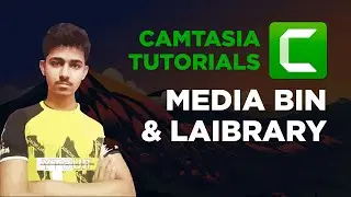 How to use Media Bin & Library in Camtasia Studio - Urdu / Hindi