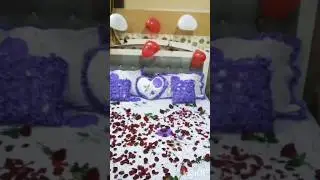wedding bedroom decoration#trending video#youtubeshorts#