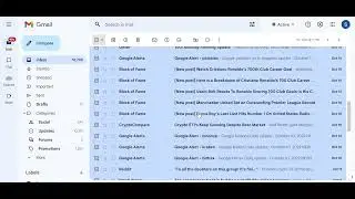 How to delete ALL unread messages from GMail account