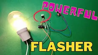 Creating A 500w Flasher Using The Triac BT136 - Step-by-step Tutorial