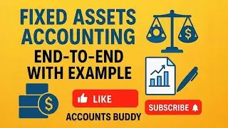 Fixed Assets Accounting Explained | End-to-End with Example | Accounts Buddy 