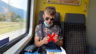Don't Try This in Swiss Train | Zurich To Interlaken