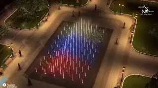 Fountain Animation (Russia, Kazan, Gorky Park)