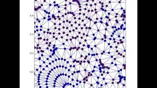 Detail of a pFEM simulation