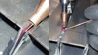 Few people know this trick ! Amazing idea for open gap laser welding