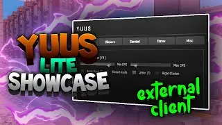 YUU'S C++ MINECRAFT GHOST CLIENT (EXTERNAL) - UNDETECTABLE/BYPASS SCREENSHARE (BEST CLIENT)