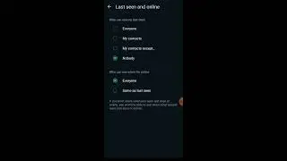 How to Hide Online Status and Last Seen Online in WhatsApp in 2024