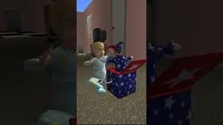 Clown in a box 