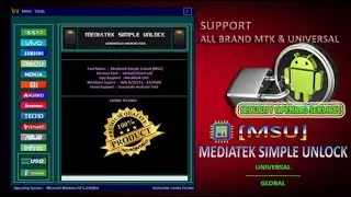 UnlockTool 2023 - Mediatek Simple Unlock | Free For Unlock Mobile Security