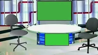 Top 4 News Studios Free Green Screen | Virtual  Studio For Kinemaster|