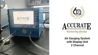 Accurate 2 Channel Air Gauging with Display Unit