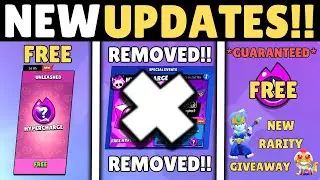 New Changes in Brawl Stars | New Free Rewards in Brawl Stars | New Update info in Brawl Stars