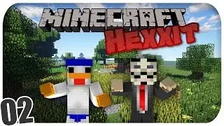 Das Knochenschwert der MACHT :D - Lets Play Minecraft Hexxit #02