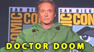ROBERT DOWNEY JR IS DOCTOR DOOM IN AVENGERS DOOMSDAY! SDCC HALL H BREAKDOWN!