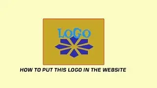 how to put logo in website?
