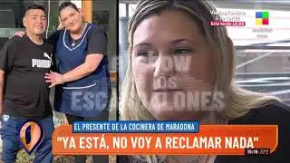 Monona, cocinera de Maradona: 