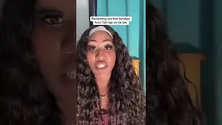 Worst raw hair ever!! Tati hair on TikTok review!  #tatihair #rawhair #tiktokshop #hairvendor #weave