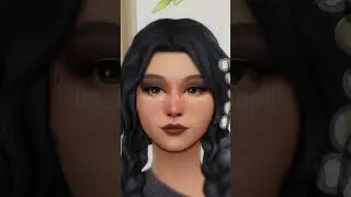 Townie Makeover Pt 8 Cassandra Goth #shorts #sims4 #towniemakeover #CassandraGoth
