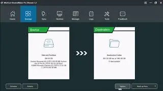 Creating your first Backup using MiniTool's ShadowMaker